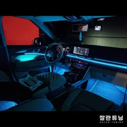 평택안성 카니발KA4엠비언트 차량실내 최고의 감성 가성비튜닝 엠비언트무드등 / 경기 안성