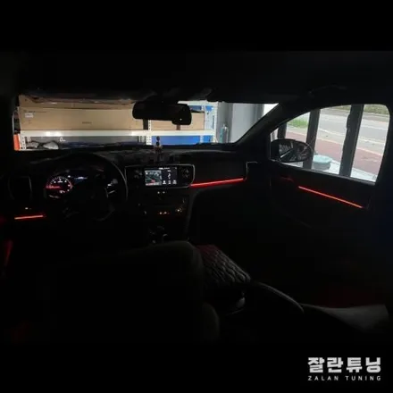 평택안성 스포티지QL엠비언트 어두운 실내에 포인트로 완벽하다 평택스포티지QL튜닝 / 경기 안성