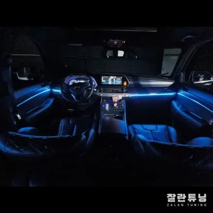 펠리세이드 엠비언트 무드등으로 밋밋하지않은 화려한 차량 꾸미기 평택안성 잘란튜닝 / 경기 안성