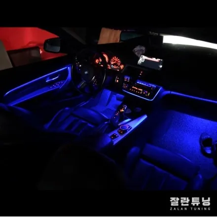 평택안성 BMW 4시리즈F32 실내는 역시 비노출 엠비언트로 가성비튜닝 / 경기 안성