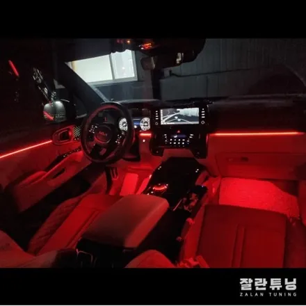4세대쏘렌토MQ4 엠비언트로 실내포인트 확실하게 평택안성엠비언트 실내무드등 / 경기 안성
