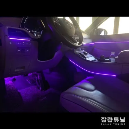 평택안성 펠리세이드 엠비언트튜닝 실내 분위기를 내맘대로 바꾼다 실내무드등 가성비갑튜닝 / 경기 안성