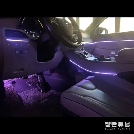 평택안성 펠리세이드 엠비언트튜닝 실내 분위기를 내맘대로 바꾼다 실내무드등 가성비갑튜닝 / 경기 안성