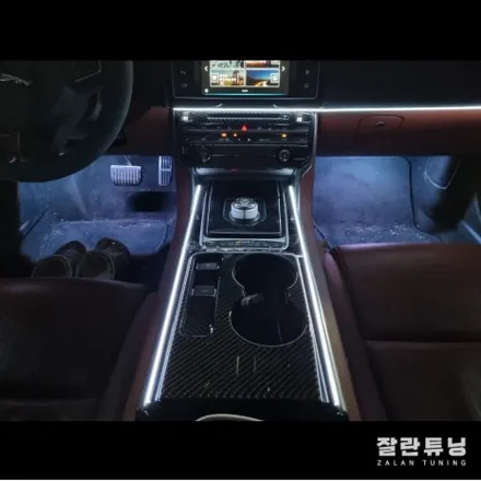 재규어XE 엠비언트로 실내분위기 얼마나 달라질수있을까? 평택안성엠비언트시공 잘란튜닝 / 경기 안성