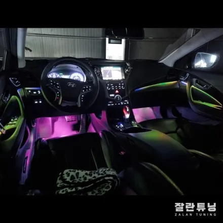 그랜저HG 엠비언트 어두운 실내를 화사하게 밝혀주는 실내무드등 / 경기 안성