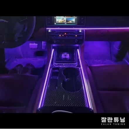 재규어XE 엠비언트로 실내분위기 얼마나 달라질수있을까? 평택안성엠비언트시공 잘란튜닝 / 경기 안성
