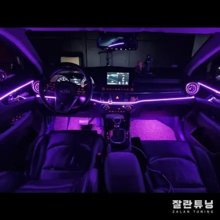 평택안성 올뉴 K3 엠비언트에 빠질수없는 벤츠 송풍구 벤풍구까지 완료!! / 경기 안성