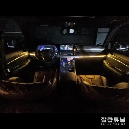 펠리세이드 엠비언트 무드등으로 밋밋하지않은 화려한 차량 꾸미기 평택안성 잘란튜닝 / 경기 안성