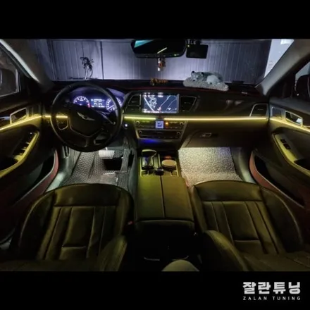 제네시스 DH 실내를 이쁘게 꾸며주는 엠비언트로 가성비까지 / 경기 안성