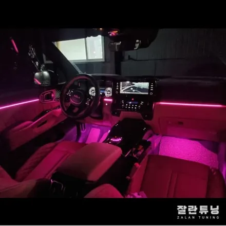 4세대쏘렌토MQ4 엠비언트로 실내포인트 확실하게 평택안성엠비언트 실내무드등 / 경기 안성