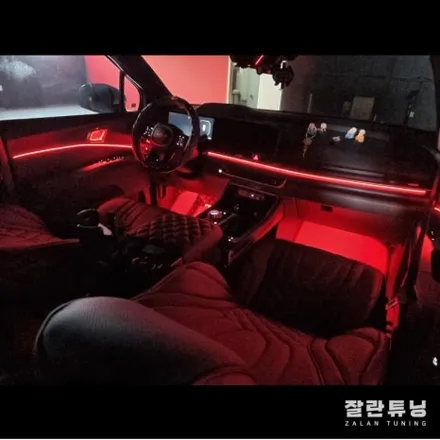 신형카니발 더뉴카니발KA4페리스리프트 엠비언트라이트 평택안성 잘란튜닝 / 경기 안성
