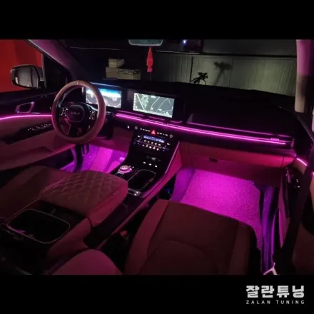 평택 안성 4세대 카니발KA4 엠비언트시공으로 감성가득한 부위기연출 / 경기 안성