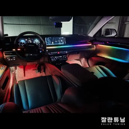 디올뉴그랜저GN7 엠비언트!! 순정과 똑같은 디자인에 더욱 화려하고 특별한 무드등 평택안성 잘란튜닝 / 경기 안성