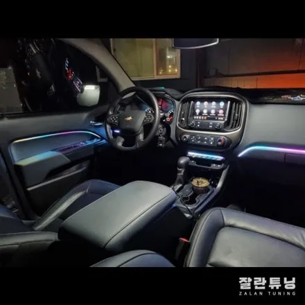 쉐보레 콜로라도 엠비언트 투박한 픽업트럭도 무드등이 있다면? / 경기 안성