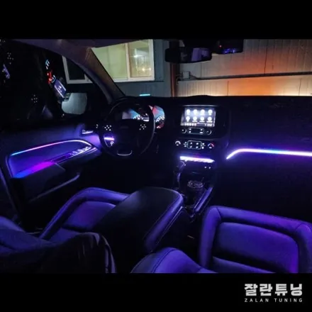 쉐보레 콜로라도 엠비언트 투박한 픽업트럭도 무드등이 있다면? / 경기 안성