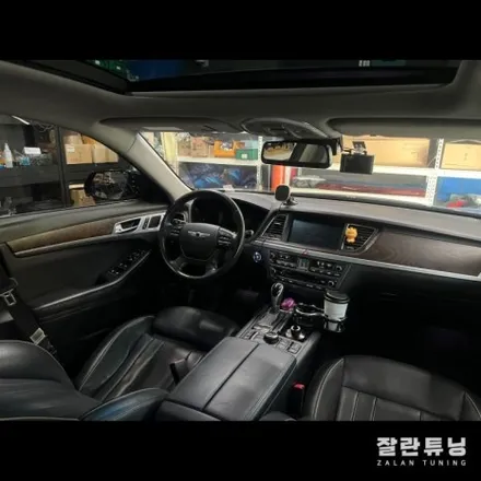 제네시스 G80 깔끔한 실내인테리어에 엠비언트 조명을 더하면? 평택안성 앰비언트무드등튜닝 / 경기 안성