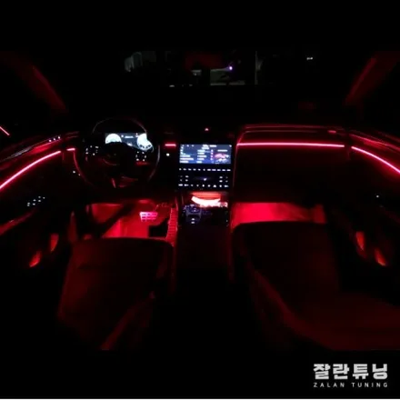 평택안성 투싼NX4 엠비언트 라이트 갓성비튜닝 실내무드등 / 경기 안성
