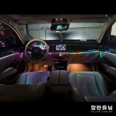 올 뉴 K7엠비언트 차량실내 인테리어는 역시 엠비언트가 최고임 / 경기 안성