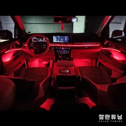 평택안성 카니발KA4엠비언트 차량실내 최고의 감성 가성비튜닝 엠비언트무드등 / 경기 안성