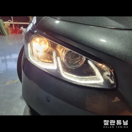 평택안성 그랜저IG 합법인증LED 장착 브라비오 터미네이터SP 전조등교체 / 경기 안성