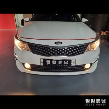 2세대 K5 JK 누런색 전조등에서 밝은 백색 합법인증LED로 교체 브라비오 올 뉴 클래식 / 경기 안성