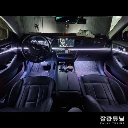 제네시스 DH 실내를 이쁘게 꾸며주는 엠비언트로 가성비까지 / 경기 안성