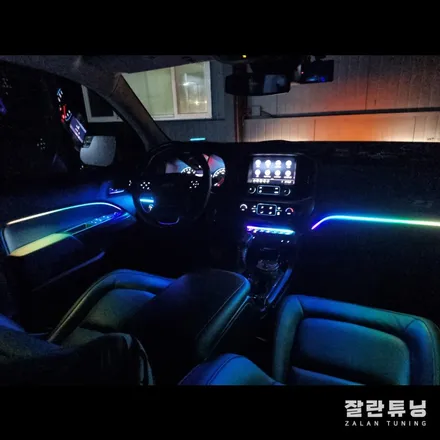 쉐보레 콜로라도 엠비언트 투박한 픽업트럭도 무드등이 있다면? / 경기 안성