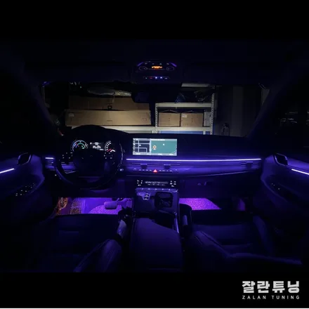 평택안성 잘란튜닝 더뉴그랜저IG엠비언트라이트 실내무드등가성비튜닝으로 실내분위기 업시키자오산이천충북충주제천앰비언트 / 경기 안성