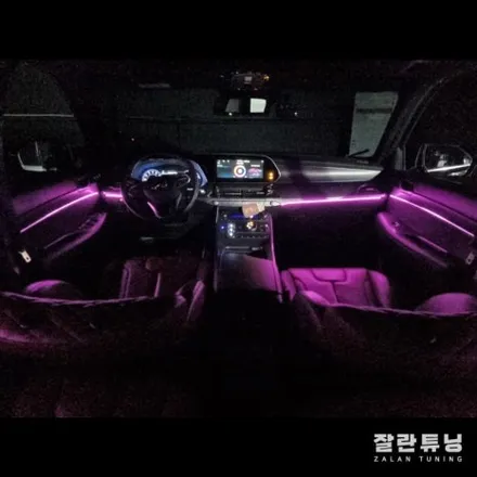 펠리세이드 엠비언트 무드등으로 밋밋하지않은 화려한 차량 꾸미기 평택안성 잘란튜닝 / 경기 안성