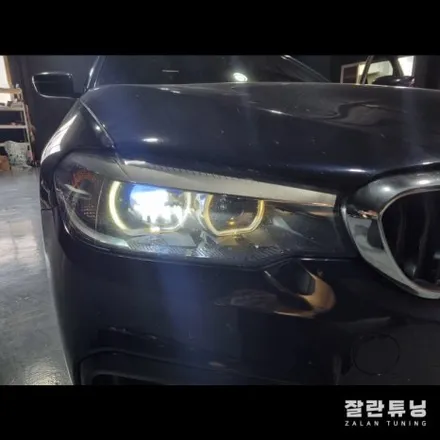 평택 BMW 5시리즈 G30 엔젤아이황변라이트 엔젤링 코로나링 황변 재생수리 / 경기 안성