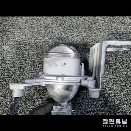 싼타페DM 검사탈락 광도미달 라이트 반사판교체 수리 내구성과 광도가 좋은 수입반사판으로 / 경기 안성