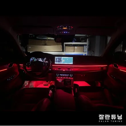 평택안성 잘란튜닝 더뉴그랜저IG엠비언트라이트 실내무드등가성비튜닝으로 실내분위기 업시키자오산이천충북충주제천앰비언트 / 경기 안성