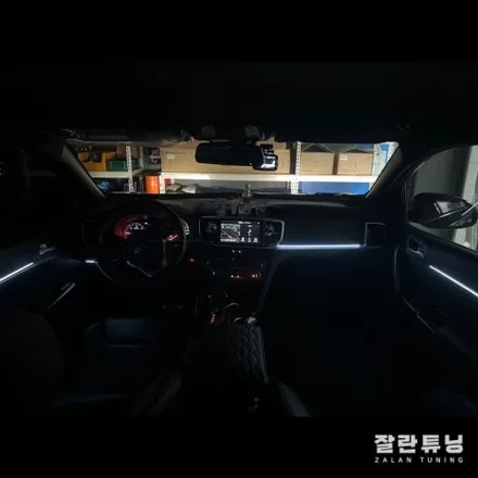평택안성 스포티지QL엠비언트 어두운 실내에 포인트로 완벽하다 평택스포티지QL튜닝 / 경기 안성