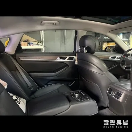 제네시스 G80 깔끔한 실내인테리어에 엠비언트 조명을 더하면? 평택안성 앰비언트무드등튜닝 / 경기 안성