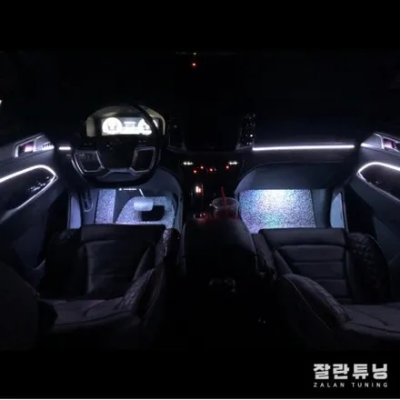 올뉴렉스턴엠비언트 어둡기만한 내차에 가성비만점튜닝 평택안성실내엠비언트 잘란튜닝 / 경기 안성