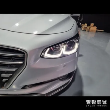 그랜저IG 브라비오 합법인증 LED전조등으로 시인성올리고 안전운전!! 평택안성 잘란튜닝 / 경기 안성