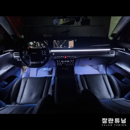 디올뉴그랜저GN7 엠비언트 깔끔하고 세련된 실내에 감성적인 무드등까지 더해지면? 평택안성 잘란튜닝 / 경기 안성