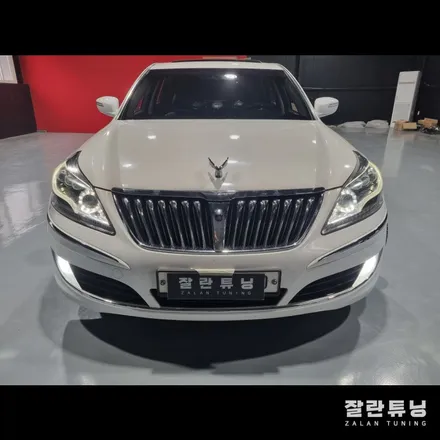 에쿠스VI 풀LED 라이트 써클아이 미등 점등불량 수리 / 경기 안성