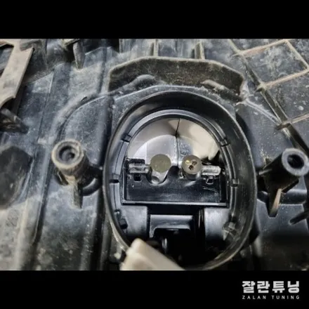 BMW 5시리즈 G30 엔젤아이 황변증상 엔젤아이가 노랗게 변했다면? / 경기 안성