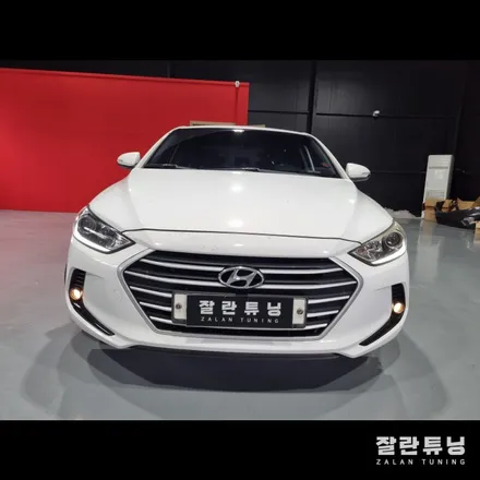 아반떼AD 데이라이트 점등불량 LED 수리 / 경기 안성