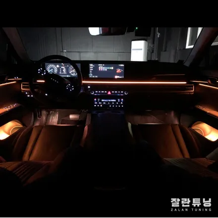 디올뉴그랜저 순정활성화 비노출 엠비언트로 순정보다 더 화려하게 튜닝 평택안성잘란튜닝 / 경기 안성