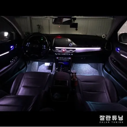 평택안성 그랜저IG 비노출엠비언트로 순정같은 퀄리티의 실내무드등시공 / 경기 안성