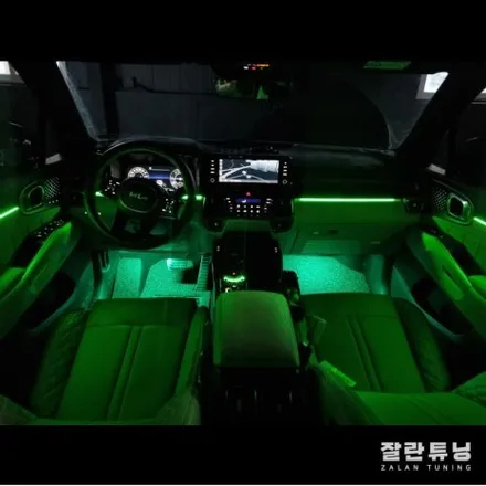 4세대쏘렌토MQ4 엠비언트로 실내포인트 확실하게 평택안성엠비언트 실내무드등 / 경기 안성