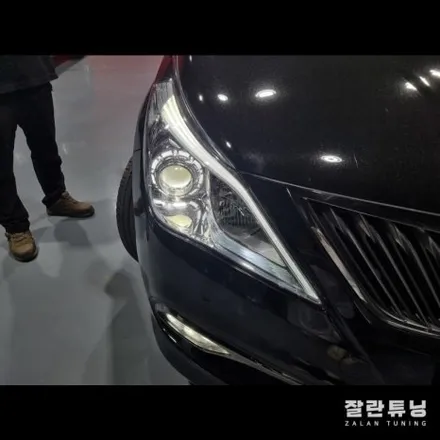 평택안성 그랜저HG 브라비오 합법인증 LED전조등 교체 잘란튜닝 / 경기 안성