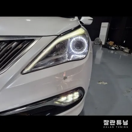 그랜저HG 라이트 아이라인 미등 점등이되지않는다면 교체가 아닌 수리로 해결합시다 / 경기 안성