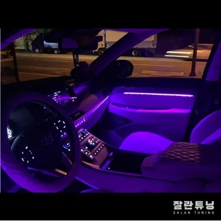 펠리세이드 엠비언트 자동차 실내에 포인트를 주고싶다면?? 무드등이 답이지 평택안성 잘란튜닝 / 경기 안성