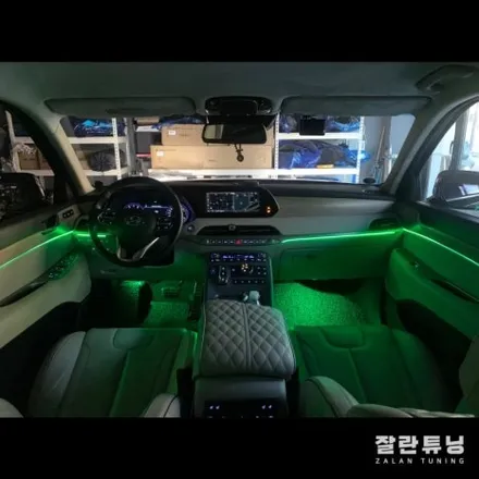 평택안성 펠리세이드 엠비언트튜닝 실내 분위기를 내맘대로 바꾼다 실내무드등 가성비갑튜닝 / 경기 안성