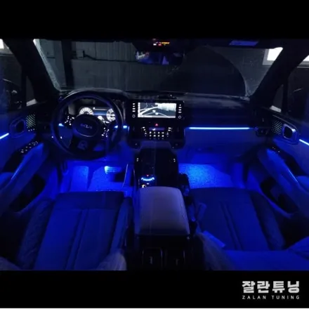 4세대쏘렌토MQ4 엠비언트로 실내포인트 확실하게 평택안성엠비언트 실내무드등 / 경기 안성