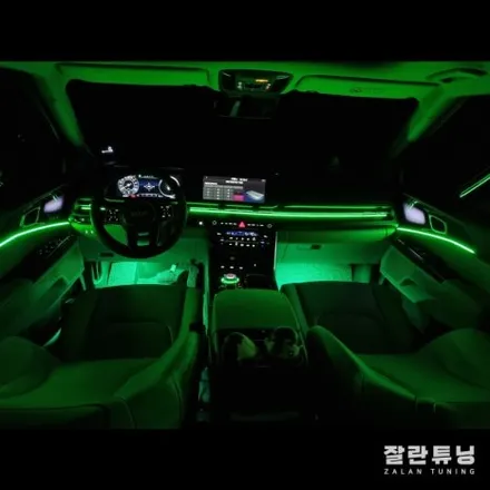 카니발KA4엠비언트 무드등으로 더욱 감성적인 실내분위기 연출 평택안성 잘란튜닝 / 경기 안성