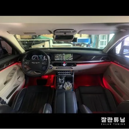평택안성 제네시스EQ900 엠비언트 벤츠 부러울 필요있을까? 평택안성 실내무드등 / 경기 안성